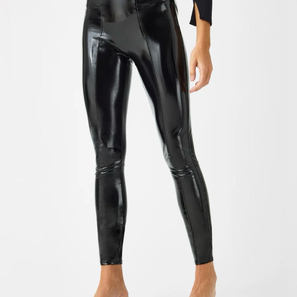 SPANX Patent Leather Leggings